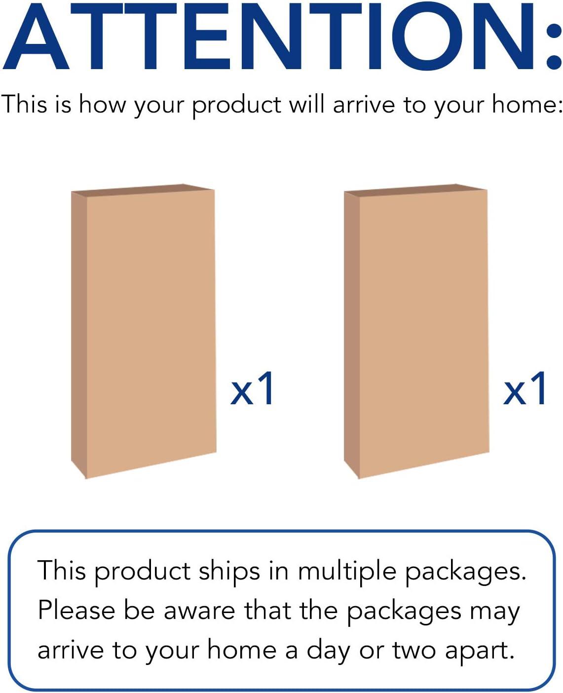 image:imageFLEXIMOUNTS 2Pack 2x4ft 24inchby48inch Wall Shelf Garage Storage Rack Wall Mounted Floating Shelves Black Classic SeriesBlack